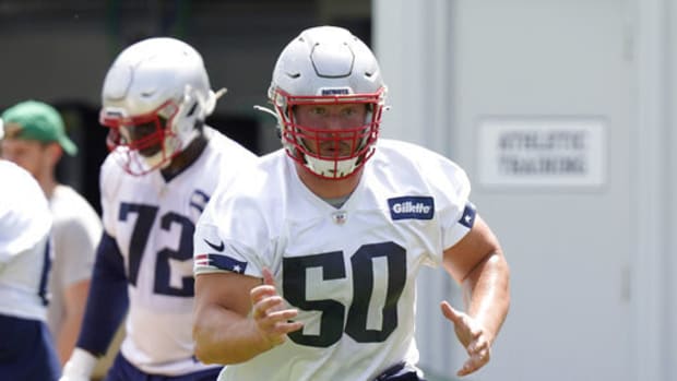 Patriots - Cole Strange OTAs